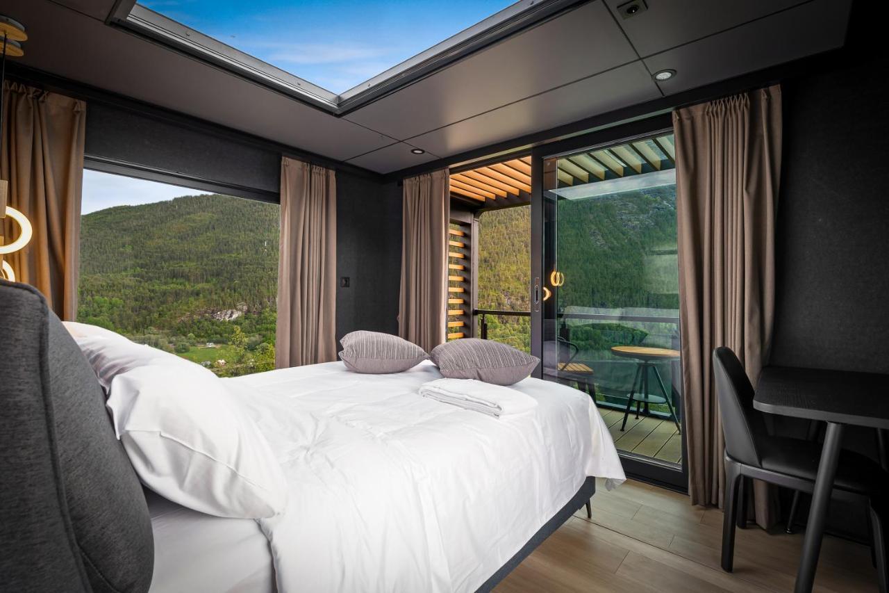 Sogndal Fjordpanorama - The View Villa Exterior foto